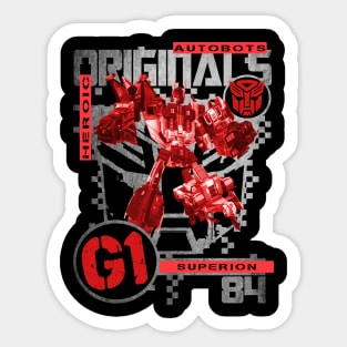 G1 Originals - Superion Sticker